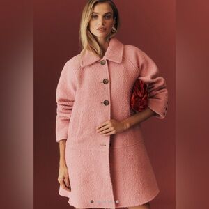 Sold out never worn pink Maeve coat!